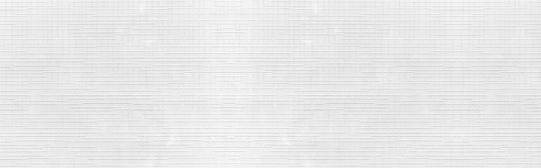 Poster - Panorama of  White cotton stripes texture and seamless background