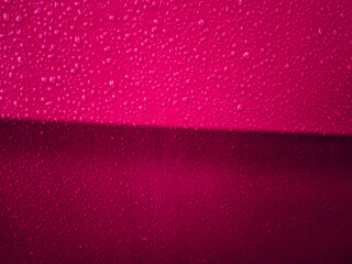 rain drops on the car body