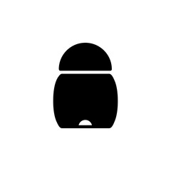 Poster - full trash icon. application icon. perfect for logo, website, application, presentation and more product. icon design solid style