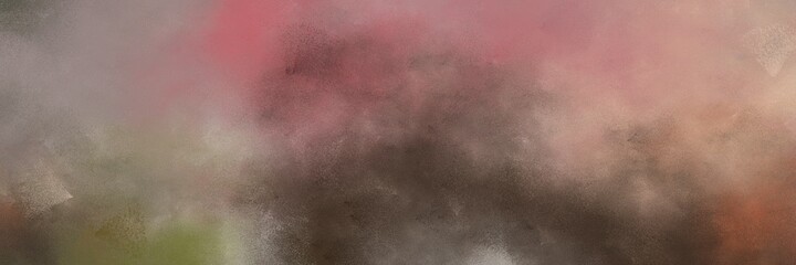 Poster - awesome vintage abstract painted background with gray gray, pastel brown and old mauve colors and space for text or image. can be used as horizontal background graphic