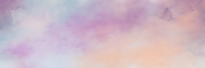 Poster - beautiful abstract painting background graphic with silver, rosy brown and baby pink colors and space for text or image. can be used as horizontal header or banner orientation