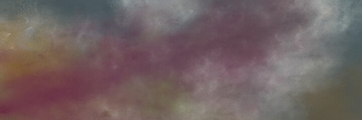 Aufkleber - amazing abstract painting background texture with dim gray, dark gray and dark slate gray colors and space for text or image. can be used as horizontal background texture
