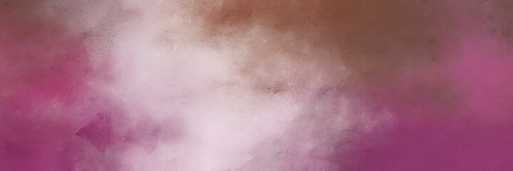 Poster - awesome antique fuchsia, pastel brown and thistle colored vintage abstract painted background with space for text or image. can be used as header or banner