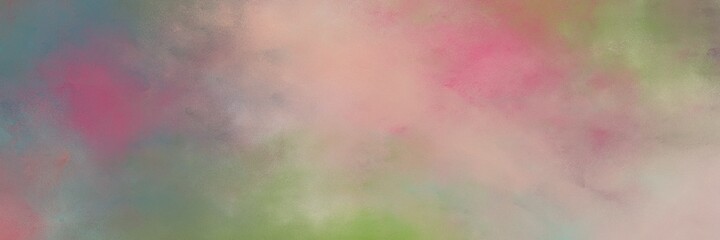 Poster - decorative rosy brown, tan and dim gray colored vintage abstract painted background with space for text or image. can be used as header or banner