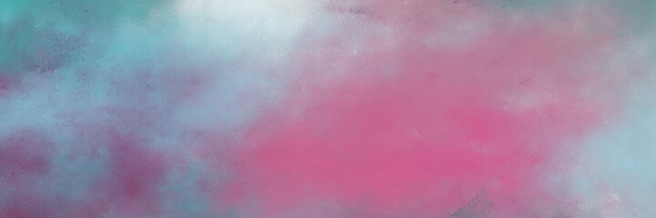 Poster - amazing pastel purple, light gray and cadet blue colored vintage abstract painted background with space for text or image. can be used as horizontal background graphic