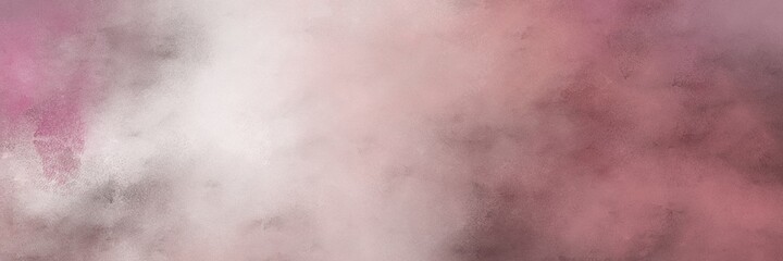 Poster - amazing vintage abstract painted background with rosy brown, light gray and pastel brown colors and space for text or image. can be used as horizontal header or banner orientation
