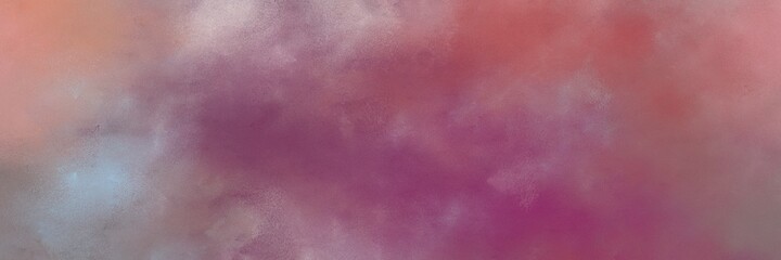 Poster - decorative antique fuchsia, pastel purple and rosy brown color background with space for text or image. vintage texture, distressed old textured painted design. can be used as header or banner