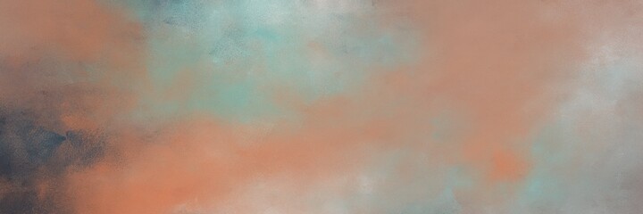 Aufkleber - amazing abstract painting background texture with rosy brown, dark slate gray and dim gray colors and space for text or image. can be used as horizontal background texture