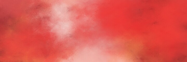 Poster - decorative abstract painting background texture with moderate red, light pink and light coral colors and space for text or image. can be used as header or banner