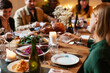 © Bonninstudio/Stocksy - Thanksgiving dinner.