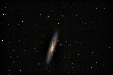 Wall Mural - a detailed galaxy in deep space