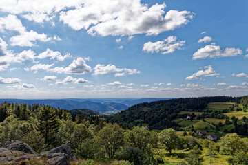 Sticker - Paysage des Vosges.