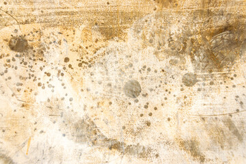 Wall Mural - Metallic texture. Yellow steel plate texture for iron sheet material background. Metal wall pattern. Old industrial stainless surface.