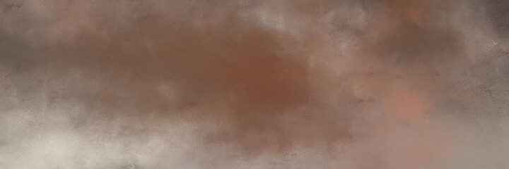 Poster - decorative abstract painting background graphic with pastel brown, silver and dark gray colors and space for text or image. can be used as header or banner
