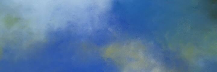 Poster - stunning vintage texture, distressed old textured painted design with teal blue and pastel blue colors. background with space for text or image. can be used as horizontal background graphic