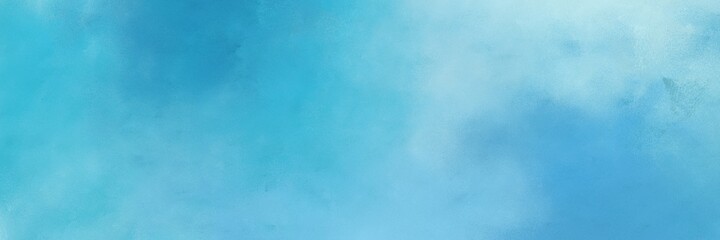 Poster - awesome vintage texture, distressed old textured painted design with medium turquoise and light blue colors. background with space for text or image. can be used as postcard or poster