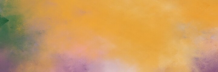 Poster - beautiful abstract painting background graphic with sandy brown, dark olive green and pastel brown colors and space for text or image. can be used as postcard or poster