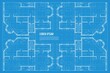 © Amgun - Architectural background. Blue print of building. Technical draw. Vector illustration.
