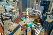Aerial Photos of Indianapolis Indiana and it's wonderful Circle Center and Monument Circle. Summer of 2020 