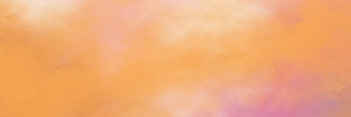 Poster - decorative vintage abstract painted background with light salmon, sandy brown and burly wood colors and space for text or image. can be used as horizontal background texture