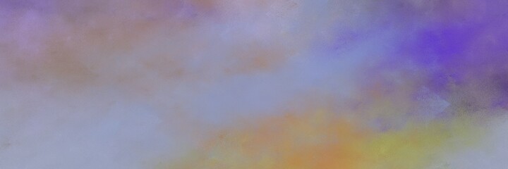 Poster - beautiful abstract painting background texture with light slate gray, peru and gray gray colors and space for text or image. can be used as header or banner