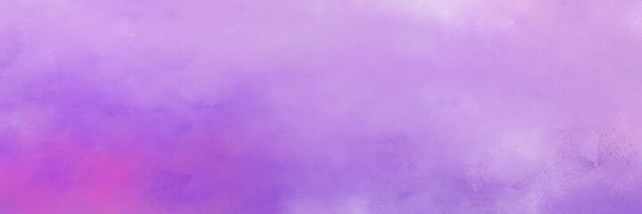 Poster - beautiful light pastel purple and plum colored vintage abstract painted background with space for text or image. can be used as horizontal header or banner orientation