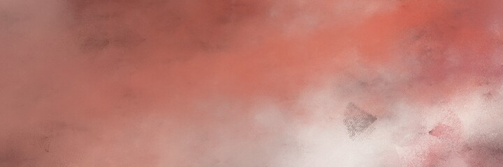 Poster - beautiful abstract painting background graphic with indian red, baby pink and pastel brown colors and space for text or image. can be used as postcard or poster