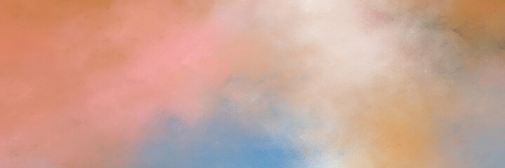 Poster - stunning vintage abstract painted background with tan, light gray and light slate gray colors and space for text or image. can be used as horizontal background graphic