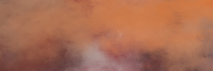 Aufkleber - decorative abstract painting background texture with indian red, pastel brown and old mauve colors and space for text or image. can be used as horizontal header or banner orientation
