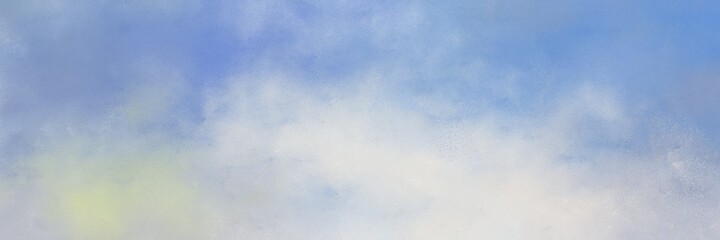 Poster - decorative abstract painting background texture with pastel blue, light pastel purple and light gray colors and space for text or image. can be used as horizontal header or banner orientation