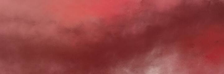 awesome dark moderate pink, indian red and moderate red colored vintage abstract painted background with space for text or image. can be used as horizontal header or banner orientation