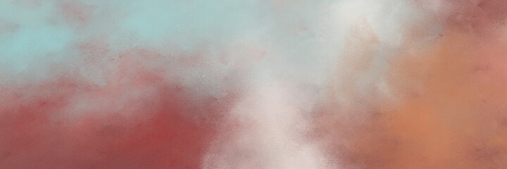 Aufkleber - stunning abstract painting background texture with rosy brown, dark gray and sienna colors and space for text or image. can be used as horizontal header or banner orientation