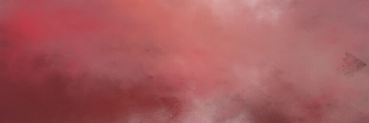 Aufkleber - stunning moderate red, old mauve and dark moderate pink colored vintage abstract painted background with space for text or image. can be used as horizontal background texture