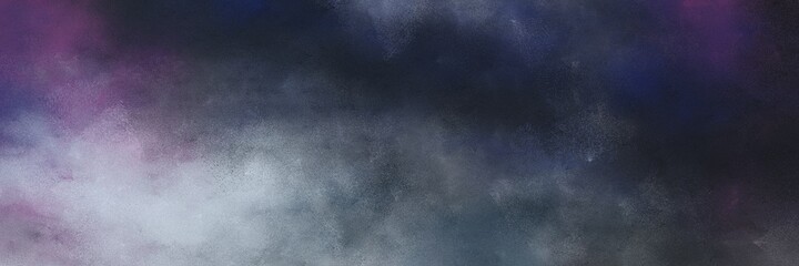 Poster - stunning abstract painting background texture with dark slate gray, ash gray and slate gray colors and space for text or image. can be used as horizontal background texture