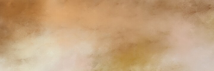 Poster - amazing abstract painting background texture with dark khaki, pastel gray and sienna colors and space for text or image. can be used as horizontal background graphic