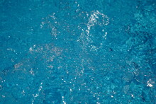 Blue Pool Water Background Texture