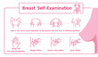 Breast Self Examination,How to do a self breast exam at home.
