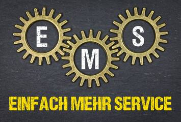 Canvas Print - EMS Einfach mehr Service