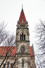 Wall Mural - St. Francis of Assisi Church in Vienna, Austria