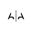 logo AA icon vector