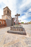 Fototapeta Krajobraz - Church of Santo Domingo, in Chucuito, Peru