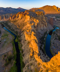 Wall Mural - Smith Rock Sunrise