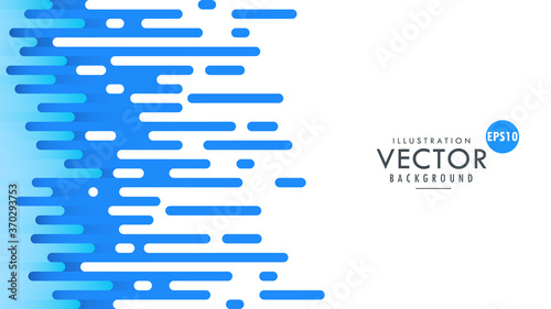 Fotomural vector abstract mustard rounded lines halftone transition Background illustration