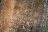 Fototapeta Desenie - Gobustan Rock Art Cultural Landscape, World Heritage Site, Unesco, Azerbaijan, Middle East