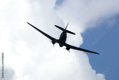 Fotografía Douglas Dakota C-47,
Military, transport, aircraft