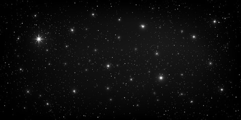 a high quality background galaxy illustration with stardust and bright shining stars illuminating th
