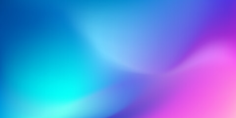 abstract blurred blue teal pink purple background. soft colorful light gradient backdrop with place 