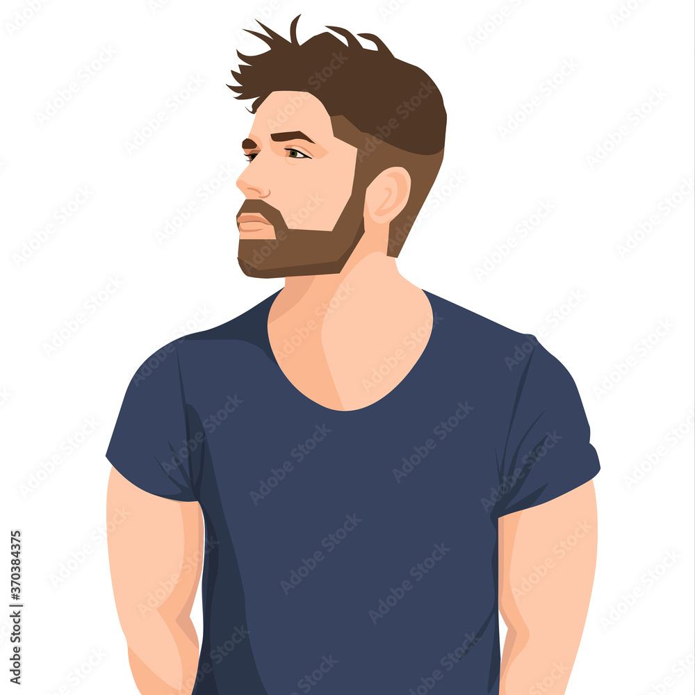 One Piece Monkey D. Luffy Brunette Curly Synthetic Hair Men's Wig TB1659, image size:1000x1000