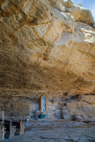 Fotomural Our Lady of Bernadette of Lourdes Catholic Church Cebolleta New Mexico Open Air
