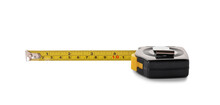 Measuring Tape On White Background